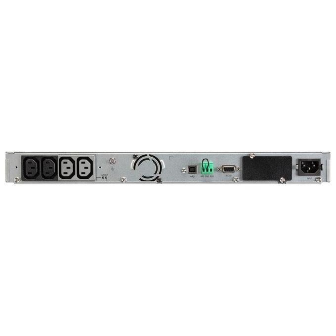 Eaton 5P650IRNG2 5P Gen2 UPS Line Interactive 650 VA 520 W Montaggio Rack 1U con Scheda di Rete colore Nero Argento