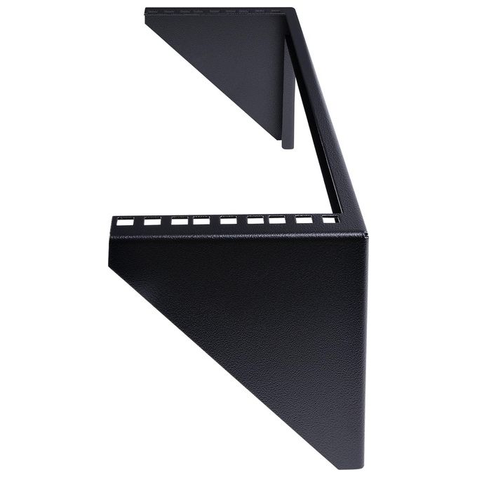 StarTech Staffa rack in acciaio 3U per montaggio attrezzature su parete verticale da 48 cm ca.