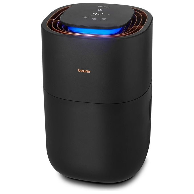 Beurer LB 300 PLUS Umidificatore d'Aria Evaporazione Naturale 3 L 300 ml-h 26W per ambienti fino a 45 m² colore Nero