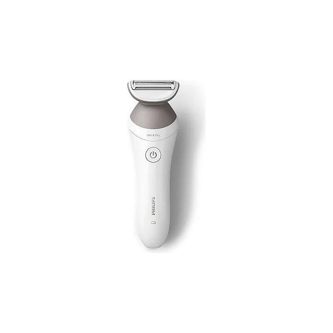 Philips BRL126-00 Lady Shaver Series 6000 Rasoio elettrico da donna wet dry 1 testina autonomia 40 min colore Bianco