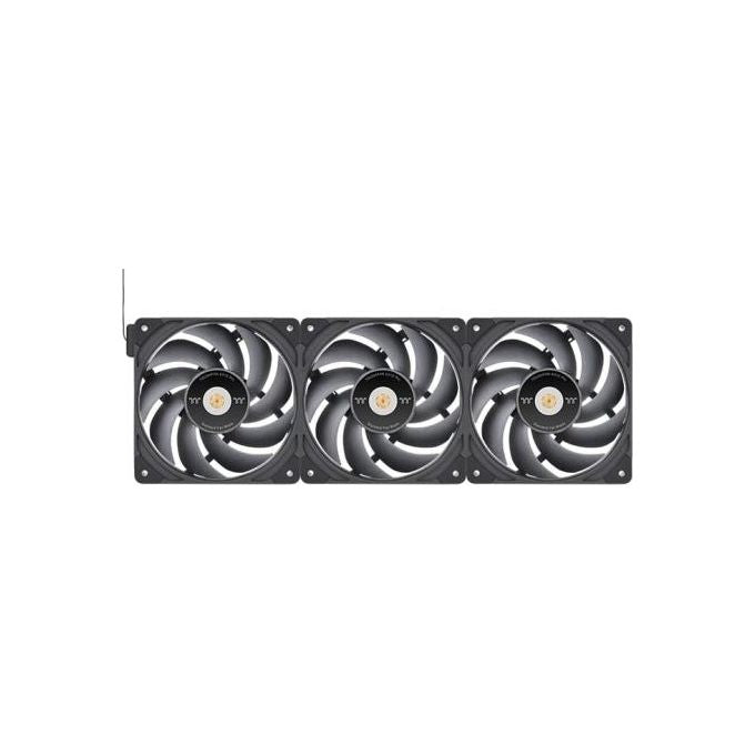 Thermaltake TOUGHFAN EX12 Pro CL-F171-PL12BL-A Ventilatore per Case 12 cm 3 Pezzi 2000 rpm 29.8 dB tipo di cuscinetto Idraulico colore Nero