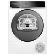 Bosch WQB245B0IT Serie 8 Asciugatrice Pompa di Calore 9 Kg Classe C Condensatore Autopulente Home Connect SmartDry (84x60x61 cm) colore Bianco