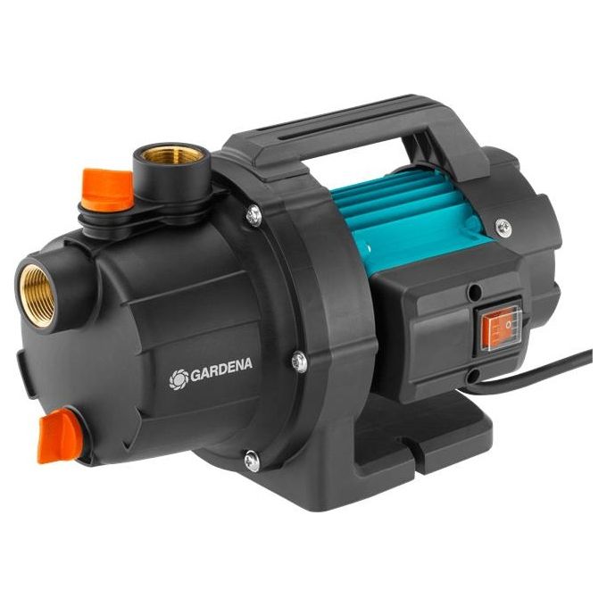 Gardena 9010-47 Pompa da Giardino 600 W 3,5 bar 3000 l-h colore Nero Verde