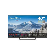 Smart Tech 40FW01V Smart TV 40 Pollici Full HD Display LED Sistema Web OS DVBT2-C-S2 Classe E Wi-Fi colore Nero