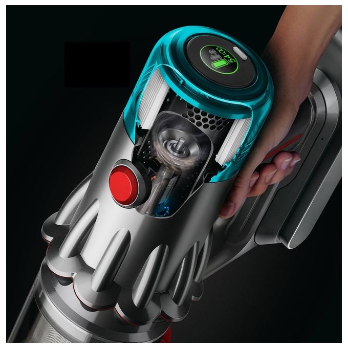 Dyson 492711-01 V12 Origin Aspirapolvere a Bastone 2 in 1 Senza Filo HEPA 120 AW 60 min 2,2 Kg colore Nichel