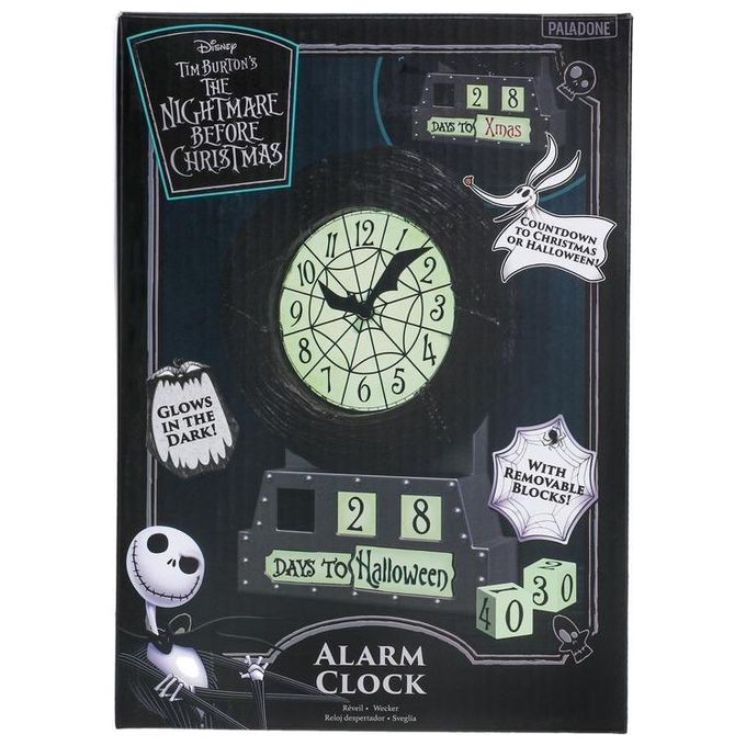 Paladone 11190 Nightmare Before Christmas Sveglia Countdown Luminosa Disney