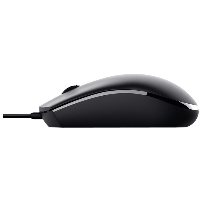 Trust Basi Mouse Ambidestro Usb Tipo A Ottico 1200 Dpi