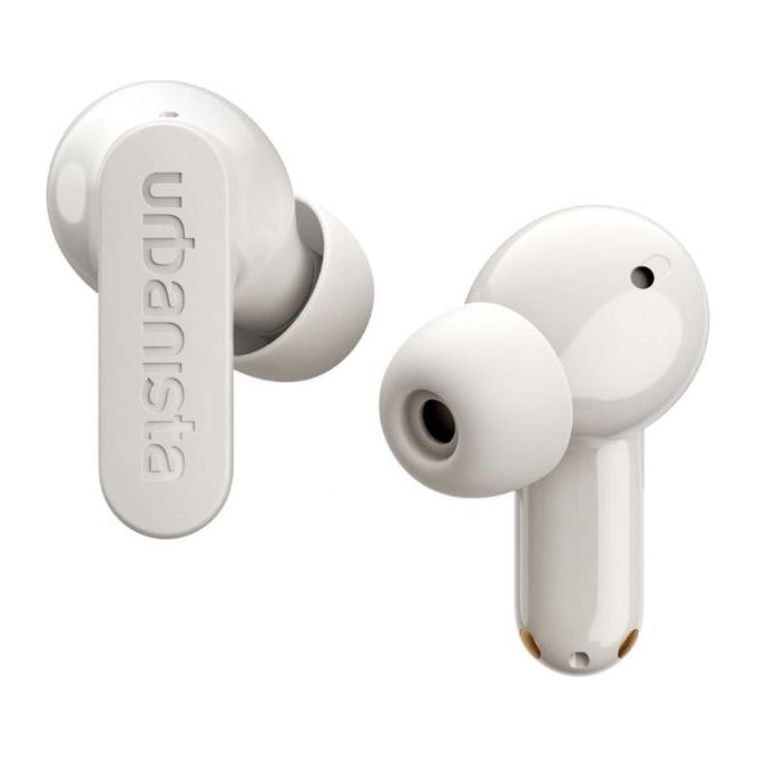 Urbanista 1037654 Palo Alto Auricolare True Wireless Stereo TWS con Cancellazione Attiva del Rumore Bluetooth 5.3 6 Microfoni IP54 colore Bianco Nuvo