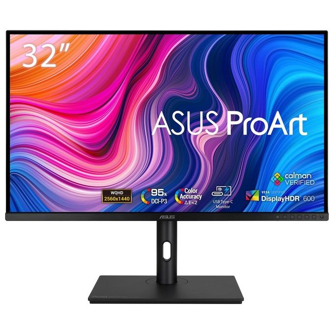 ASUS 90LM06R1-B01170 ProArt Monitor 32'' WQHD IPS 165 Hz HDR 600 USB-C 90W colore Nero
