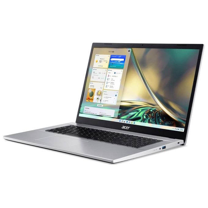 Acer A317-54-7778 Aspire 3 Notebook Intel Core i7-1255U 17.3'' HD+ 8GB DDR4 512GB SSD Wi-Fi 6 Windows 11 Home colore Argento