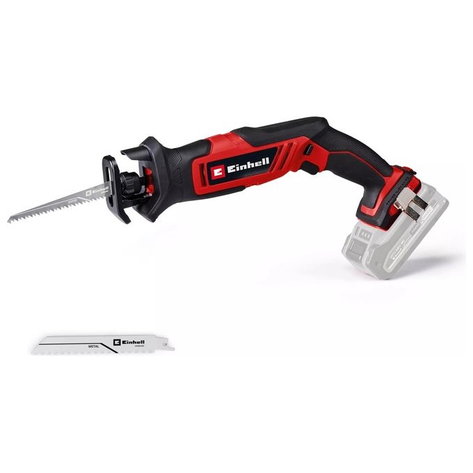 Einhell 4326315 TE-AP 18-13 Li-Solo Sega Universale a Batteria 18 V 3000 spm Motore Spazzolato cambio lama senza utensili colore Nero Rosso