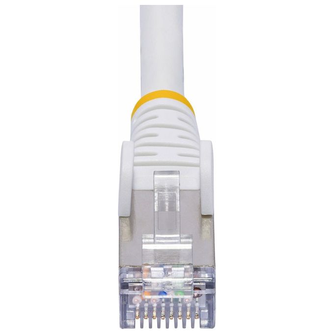 StarTech NLWH-15M-CAT8-PATCH Cavo Ethernet CAT8 15m 25G-40G 2000MHz 100W PoE++ S-FTP Rame Puro 26AWG LSZH colore Bianco