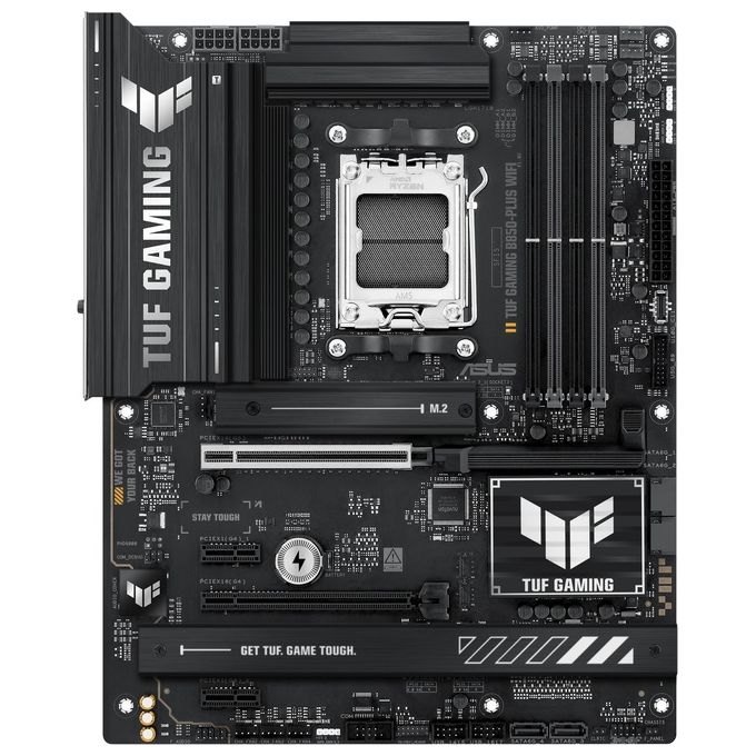 Asus TUF GAMING B850-PLUS WIFI Scheda Madre ATX Socket AM5 DDR5 PCIe 5.0 Wi-Fi 7 Ethernet 2.5Gb USB-C 20Gbps colore Nero
