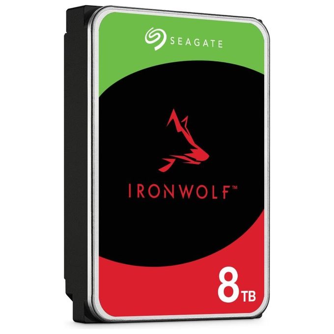 Seagate IronWolf ST8000VN004 Disco Rigido Interno 3,5'' 8000Gb Serial Ata III