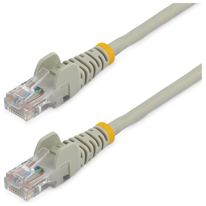 StarTech Cable Cavo Patch Utp Cat5e Rj45 Antigroviglio 2mt Grigio