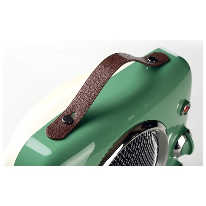Ariete 0808 Vintage Termoventilatore Freddo e Caldo 2000W Termostato Regolabile 2 Velocita' colore Verde