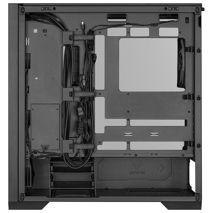 ASUS 90DC00I0-B19000 TUF GAMING GT302 TG ARGB Case Mid Tower Supporto E-ATX 4 Ventole ARGB Preinstallate 140 mm Vetro Temperato colore Nero