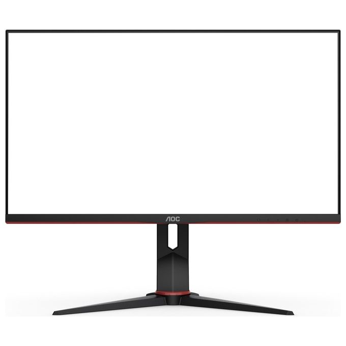 AOC U28G2XU2-BK Monitor Gaming 28'' 4K UHD IPS 144 Hz 1 ms FreeSync Premium HDR400 HDMI 2.1 USB Hub colore Nero Rosso