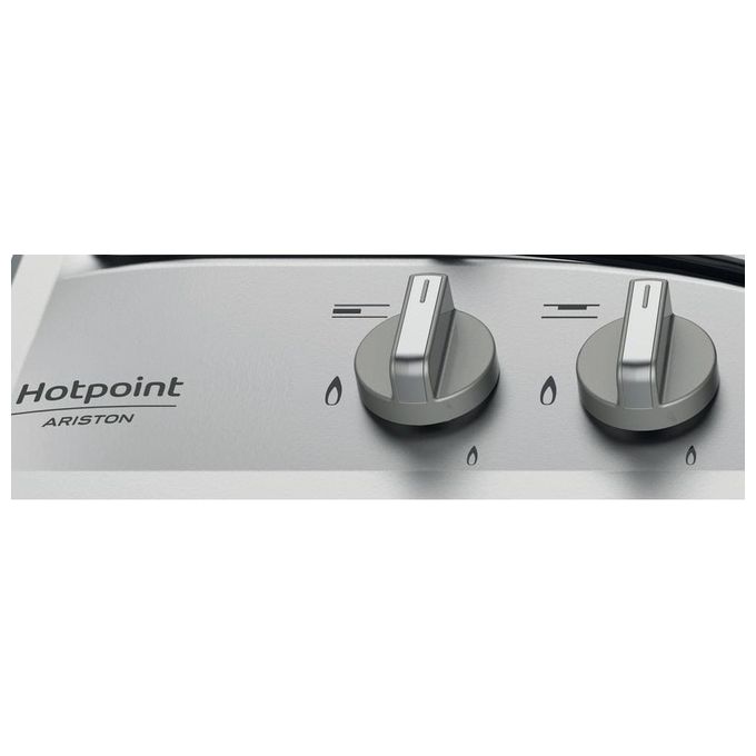 Hotpoint Piano Cottura a Gas 4 Zone 60 cm in Acciaio Inox PCN 642 T-IX-HAR Elegante e Funzionale