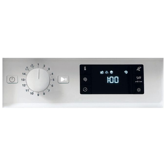 Hotpoint BI WDHG 861485 EU Lavasciuga da Incasso Frontale 8-6 Kg 1351 rpm Classe D Pompa di Calore Inverter (82x60x55 cm) colore Bianco