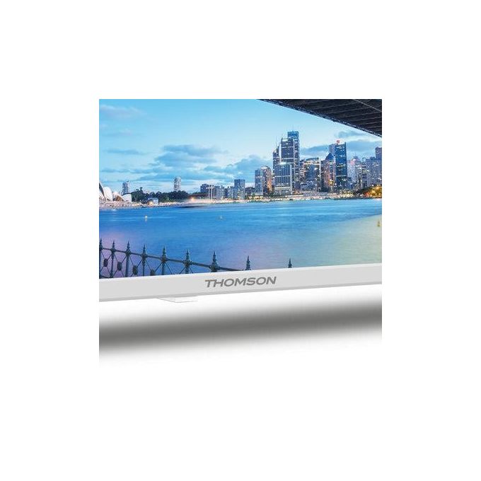 Thomson 32HG2S15W Smart TV LED 32'' HD Google TV DVB-T2 Wi-Fi Bluetooth 3 HDMI Classe E colore Bianco