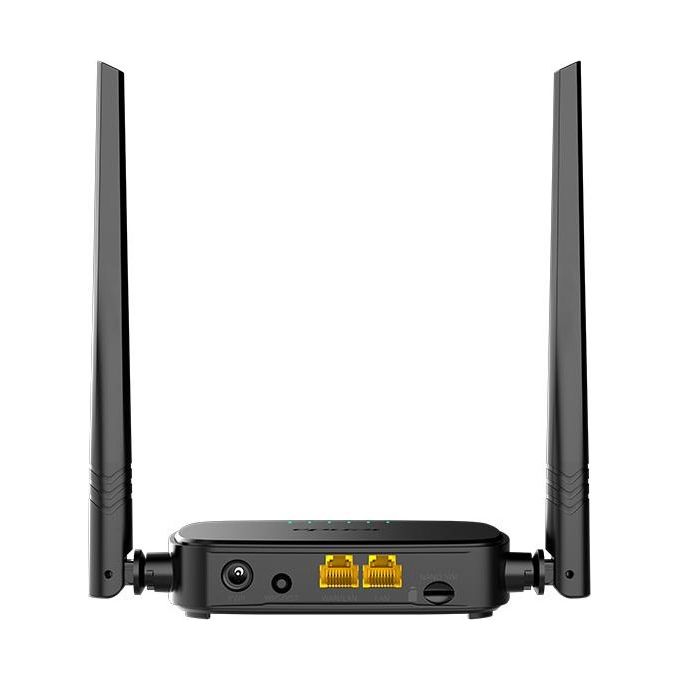 Tenda 4G05 Router Wireless 4G LTE N300 Wi-Fi 2.4 GHz 300 Mbps Nano SIM 2 porte LAN Fast Ethernet colore Nero