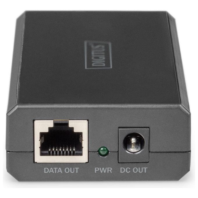 Digitus DN-95211 Splitter PoE Gigabit IEEE802.3at-bt 51 W Uscita 12V-24V colore Nero