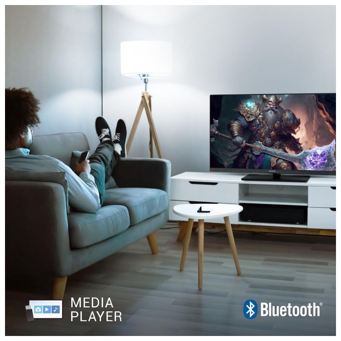 Panasonic TV-32S50AEZ Serie S50 Smart TV LED HD 32'' Fire OS HDR10 Wi-Fi Bluetooth colore Nero