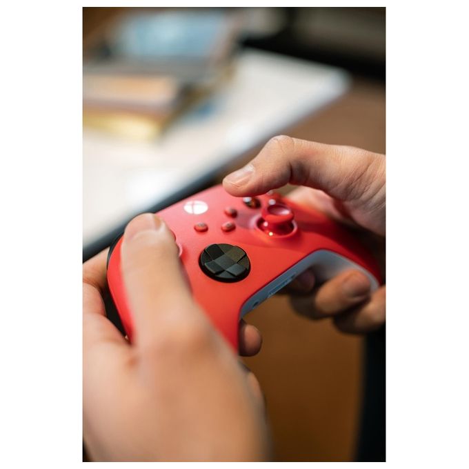 Xbox 1914 Pulse Red Controller Wireless Gamepad per Xbox Series X S Xbox One Windows 10 11 Android iOS colore Rosso