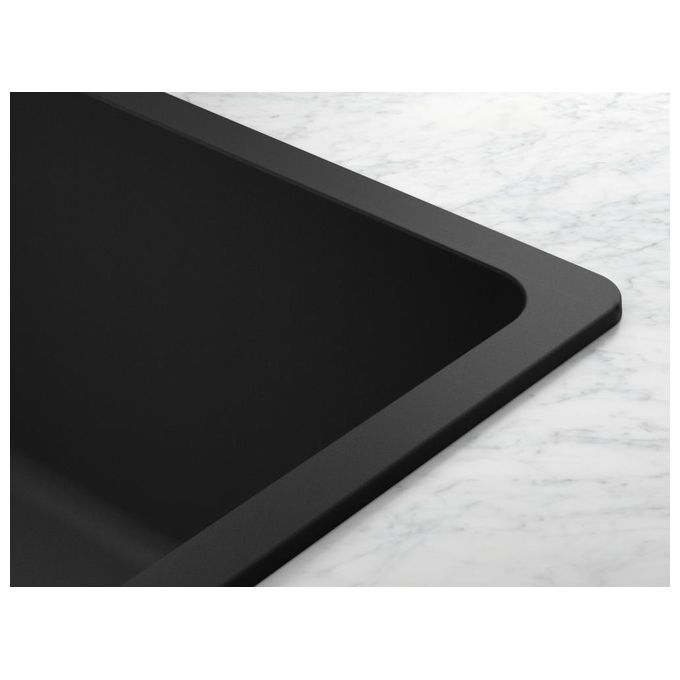 Franke 114.0661.670 Maris Lavello Sopratop Monovasca Fragranite con Banco Rubinetteria 5 Fori Preforati (76x51x20 cm) colore Bianco