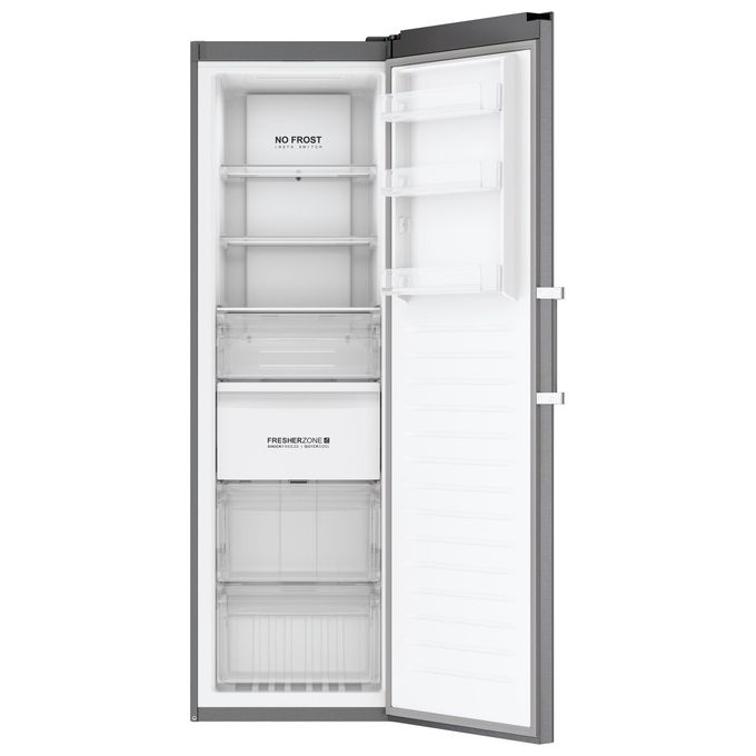 Haier H3F330SEH1 INSTASWITCH Congelatore Verticale 330 L 191 cm Classe E 38 dB NoFrost WiFi colore Grigio