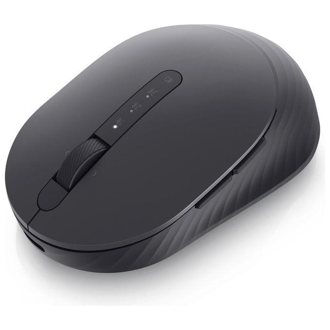 Dell MS7421W Mouse Ricaricabile Senza Fili con Connessione RF 2.4 GHz e Bluetooth 5.0 DPI Regolabile Fino a 4000 7 Pulsanti Programmabili USB-C colore Nero