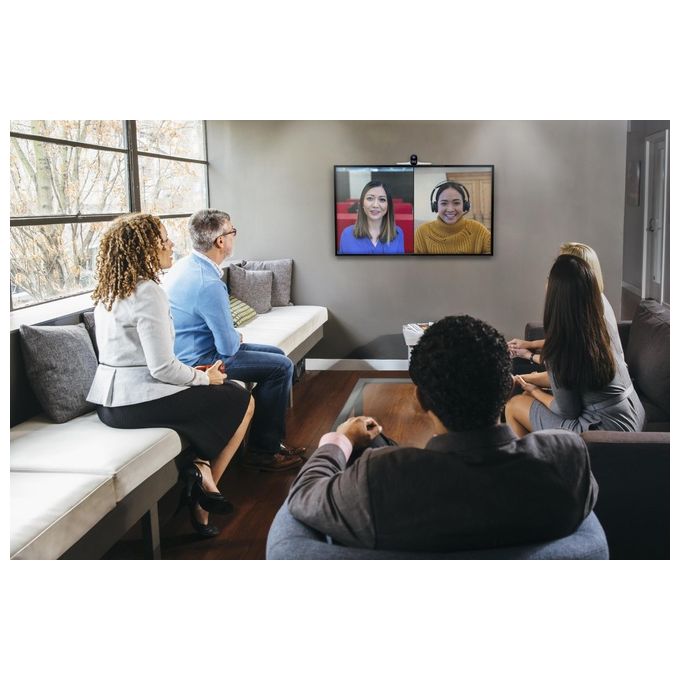 HP Poly 842F8AA Poly Studio E70 Smart Videocamera 20 MP 4K Ultra HD 3840 x 2160 Pixel Zoom Digitale 7 3x colore Bianco