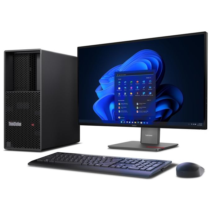 Lenovo 30HT00A4IX ThinkStation P3 Tower Gen 2 Workstation Intel Core Ultra 9 285 32 GB DDR5 1 TB SSD colore Nero