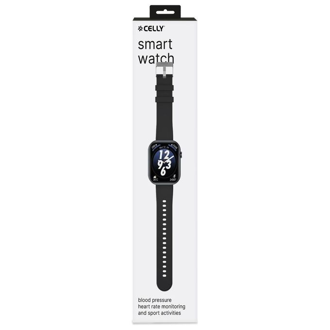 Celly Trainer Smartwatch Black