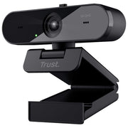 Trust 24732 Taxon Webcam 2560 x 1440 Pixel 30 fps USB 2.0 con Autofocus e Doppio Microfono colore Nero