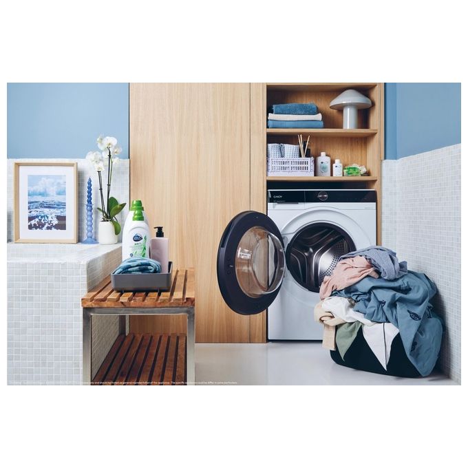 Candy BS 49B9-S Lavatrice 9 Kg Classe A Profondita' 60 cm Centrifuga 1400 giri Inverter Wi-Fi colore Bianco