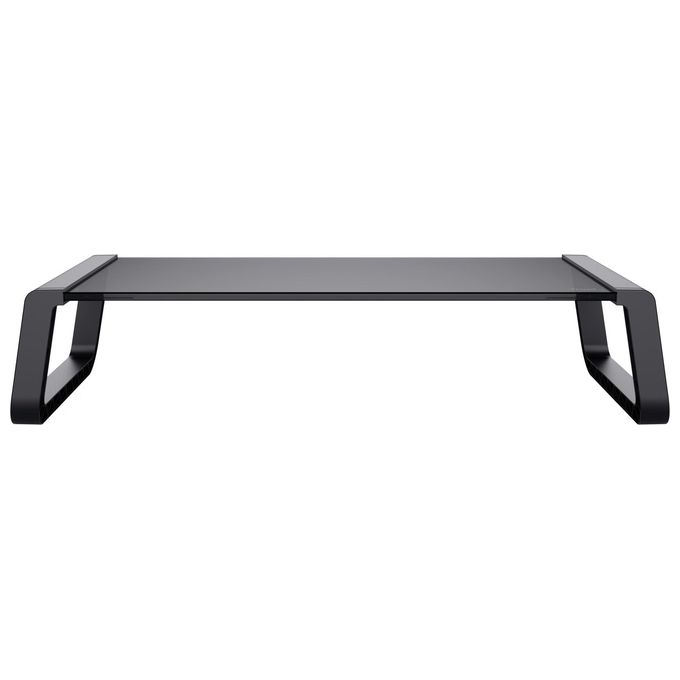 Trust 25271 Monta Supporto Monitor da Scrivania Vetro Temperato 10 Kg colore Nero