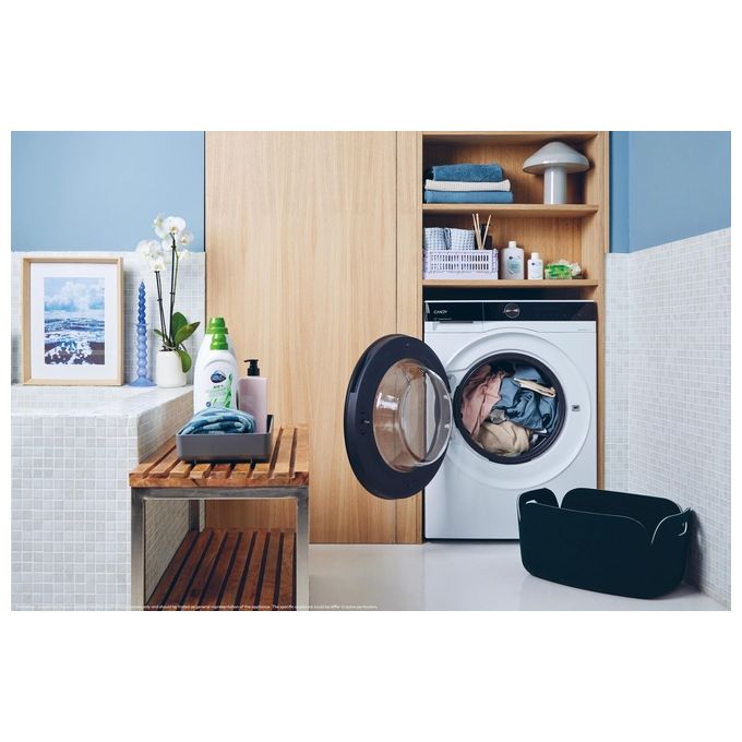 Candy BWS6106B8-S ProWashandDry 700 Lavasciuga 10-6 Kg 1600 rpm Classe A Motore Inverter Vapore Wi-Fi (85x60x61 cm) colore Bianco