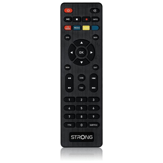 Strong SRT 8119 Decoder Terrestre DVB-T2 Full HD HEVC H.265 EPG USB HDMI SCART colore Nero
