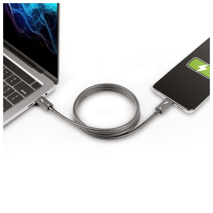 StarTech.com TBLT4MM1M Cavo Thunderbolt 4 1m 40Gbps PD 100W Video 8K USB4 certificato Intel colore Nero