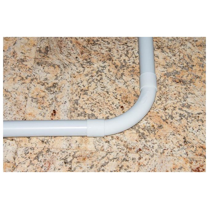 Link Angolo per Tubi di Condotta Diametro 32mm in Pvc