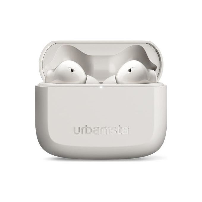 Urbanista 1037654 Palo Alto Auricolare True Wireless Stereo TWS con Cancellazione Attiva del Rumore Bluetooth 5.3 6 Microfoni IP54 colore Bianco Nuvo