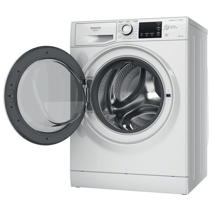 Hotpoint NDB 10736 WA IT Active Lavasciuga Libera Installazione 10-7 Kg 1400 rpm Classe D Inverter (85x59,5x60,5 cm) colore Bianco