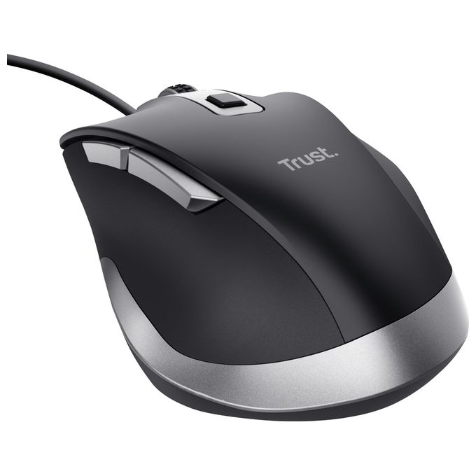 Trust Fyda Mouse Mano Destra Usb Tipo A Ottico 5000 Dpi