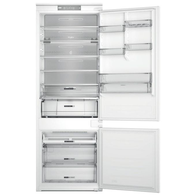 Whirlpool WHSP70T121 Frigorifero Combinato da Incasso 394 L 193,5 cm Classe E Total No Frost 32 dB colore Bianco