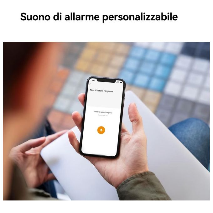 Imou IPC-K9EP-3T0WE Cell PT Telecamera IP PTZ Esterno 3MP 2K Wi-Fi IP66 Visione Notturna Batteria 15000 mAh colore Bianco