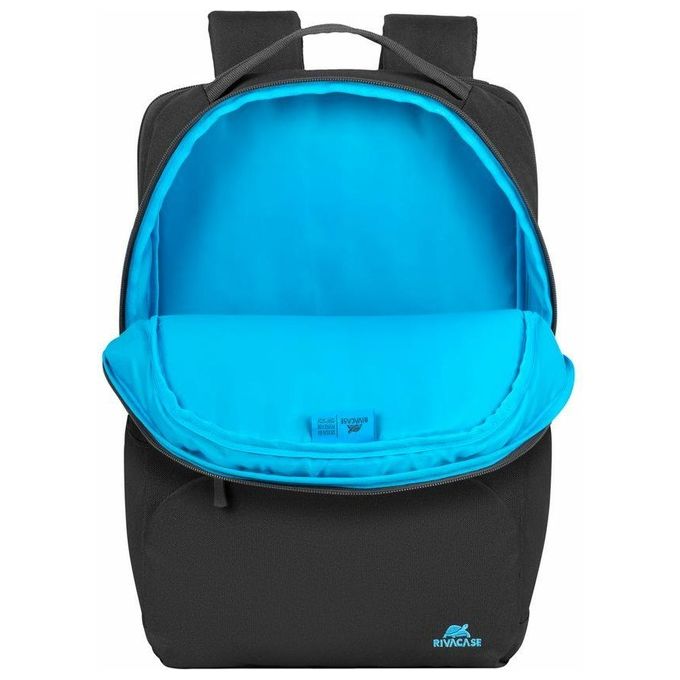Rivacase 7764 BLACK 5516 Zaino City Backpack per Laptop fino a 15,6'' con Scomparto Imbottito e Tasche Organizzative colore Nero