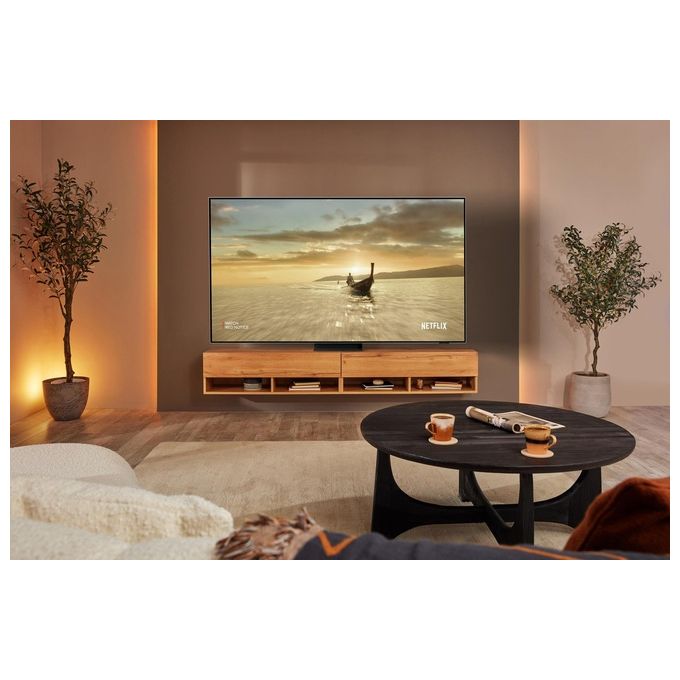 Samsung QE75QN800BTXZT Neo QLED 8K Smart TV 75'' Mini LED Quantum Matrix Pro Processore Neural Quantum 8K Dolby Atmos colore Acciaio Inossidabile