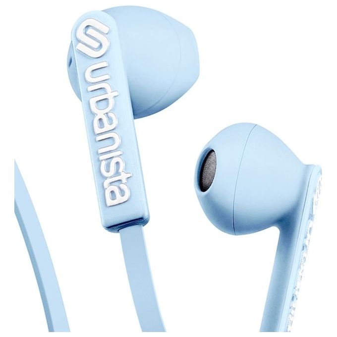 Urbanista SAN FRANCISCO USB C Auricolari In-ear Cablati USB-C Microfono Cavo Piatto Anti-groviglio colore Blu
